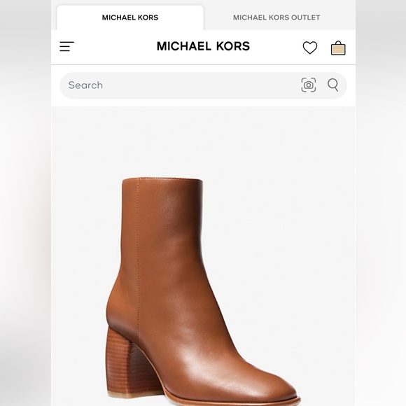 Michael Kors Maude Leather Boots - Picture 1 of 5